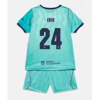 Camisa de Futebol Barcelona Eric Garcia #24 Equipamento Alternativo Infantil 2026-27 Manga Curta (+ Calças curtas)